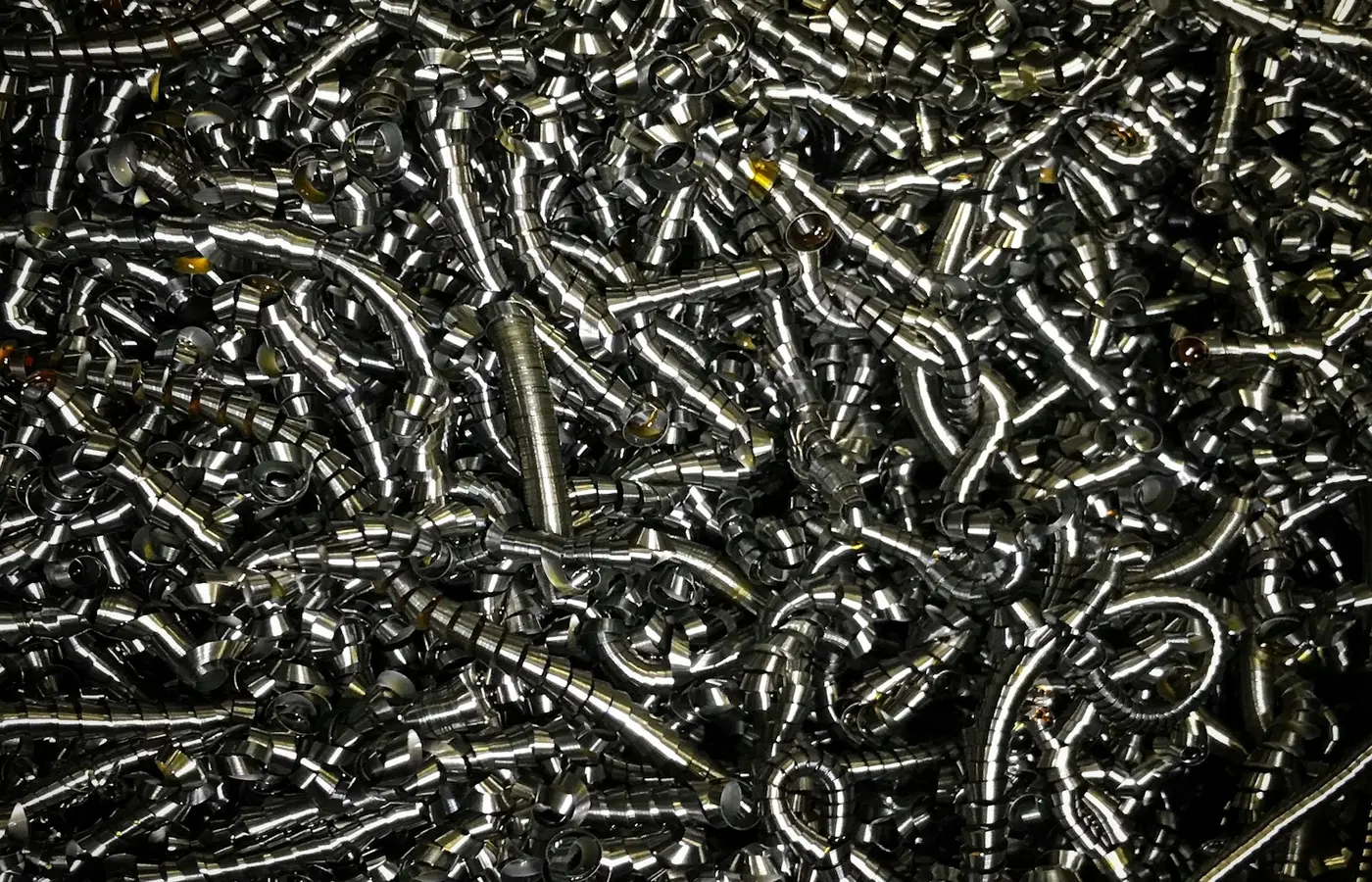 Industrial fasteners illustrating material and coating choices for corrosive service